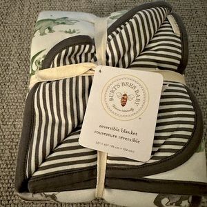 Burt’s Bee’s Reversible Dinosaur Blanket